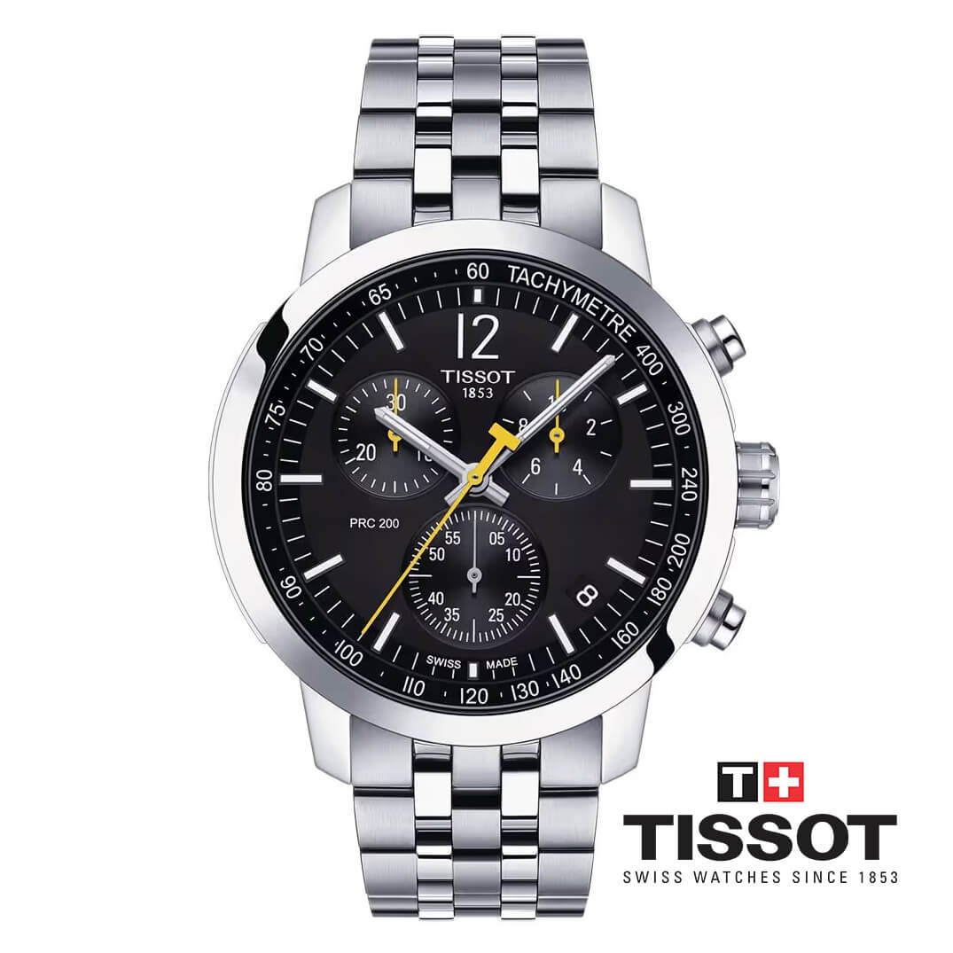 ĐỒNG HỒ NAM TISSOT PRC 200 CHRONOGRAPH T114.417.11.057.00 CHÍNH HÃNG